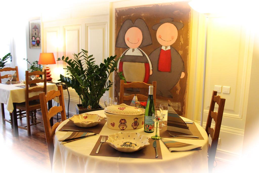 Hotel Restaurant La Cigogne Мюнстер Экстерьер фото